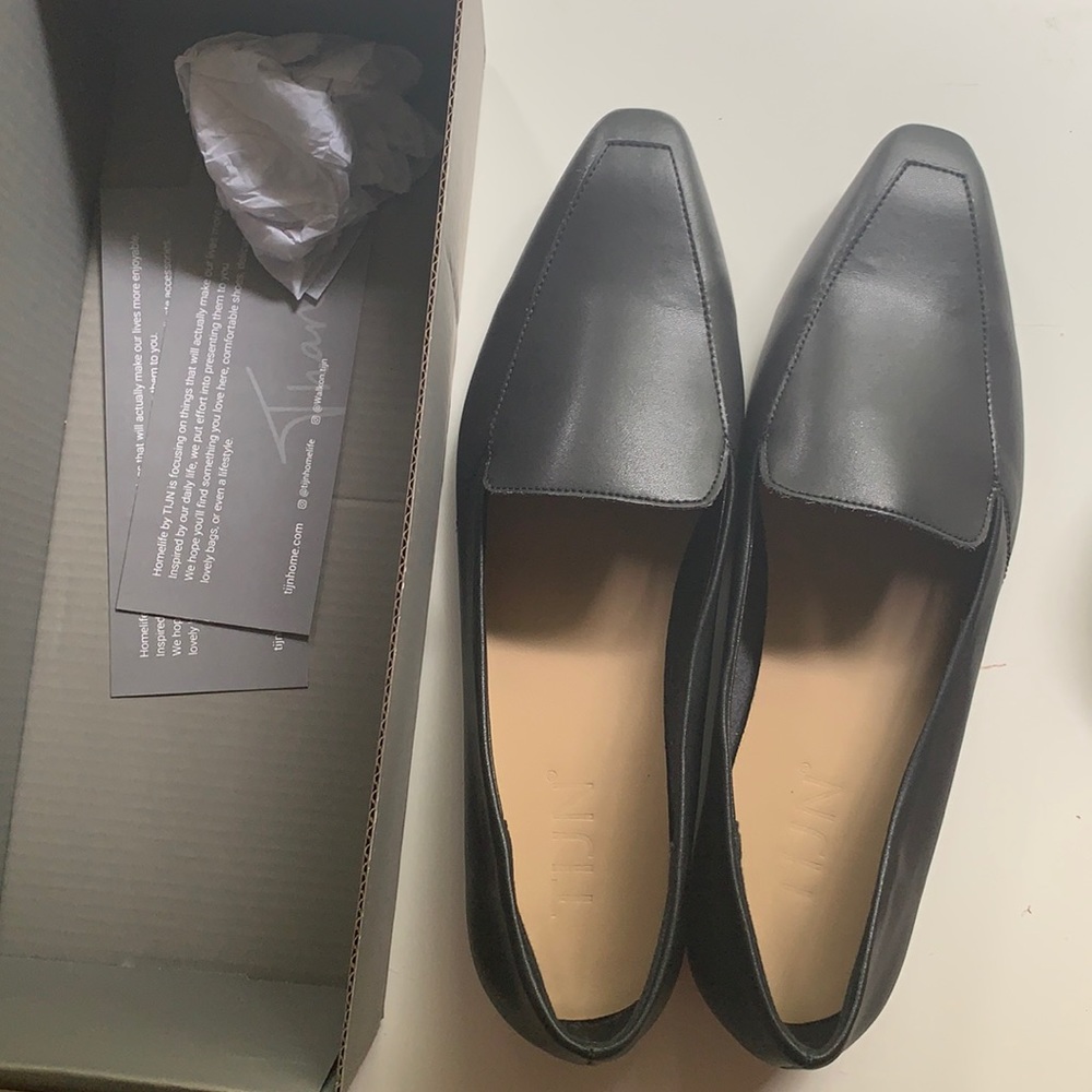 TIJN Irma black shoes loafers